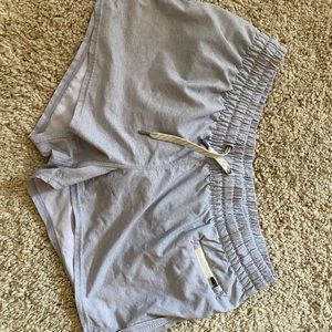 Vuori clementine shorts L- heathered grey / blue